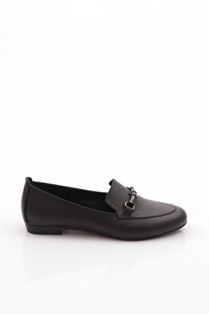 Dgn 707 Kadin Aksesuarli Loafer Ayakkabi