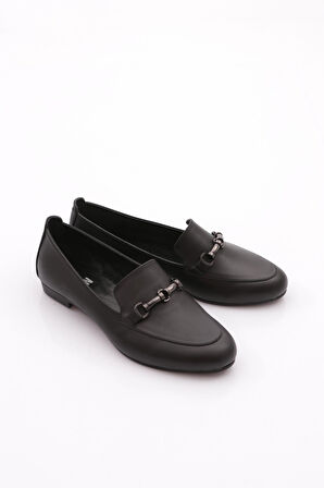 Dgn 707 Kadin Aksesuarli Loafer Ayakkabi