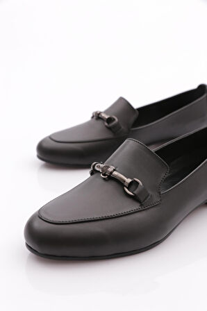 Dgn 707 Kadin Aksesuarli Loafer Ayakkabi