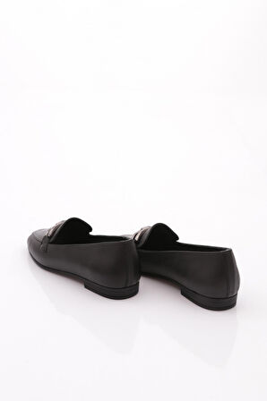 Dgn 701 Kadin Aksesuarli Loafer Ayakkabi