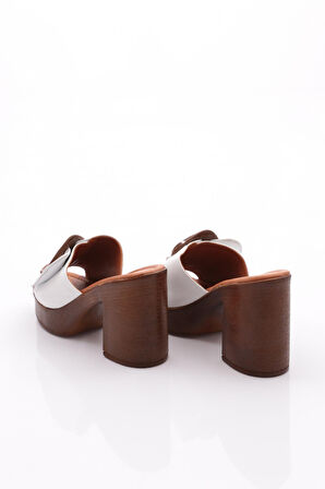 Dgn 2039-52 Kadin Topuklu Terlik