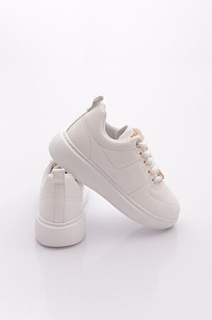 Dgn B1009 Kadin Aksesuarli Sneakers Ayakkabi