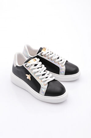 Dgn B2013 Kadin İnci Taşli Sneakers