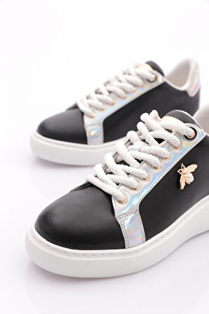 Dgn B2013 Kadin İnci Taşli Sneakers