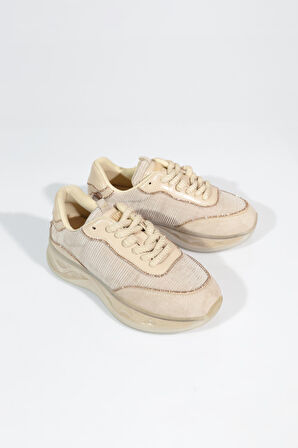 Dgn B1010 Kadin Kalin Taban Sneakers Ayakkabi
