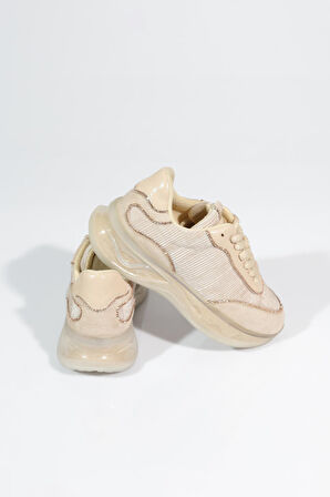 Dgn B1010 Kadin Kalin Taban Sneakers Ayakkabi