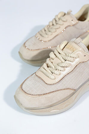 Dgn B1010 Kadin Kalin Taban Sneakers Ayakkabi