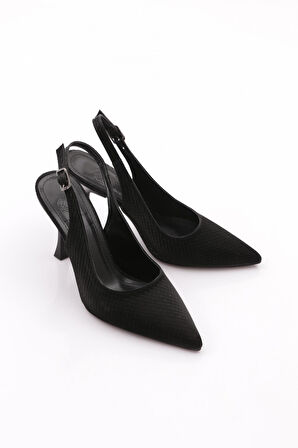 Dgn 5032 Kadin Sivri Burun Topuklu Ayakkabi