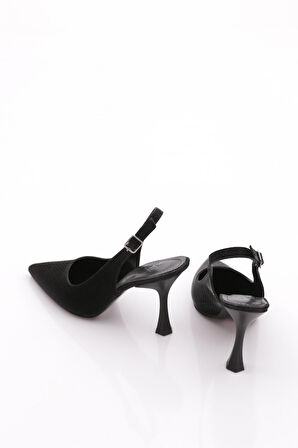 Dgn 5032 Kadin Sivri Burun Topuklu Ayakkabi