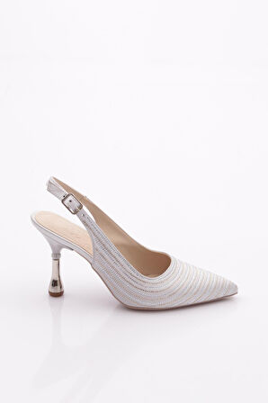 Dgn 5000 Kadin Sivri Burun Topuklu Ayakkabi