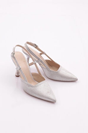 Dgn 5021 Kadin Sivri Burun Topuklu Ayakkabi