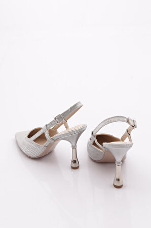 Dgn 5021 Kadin Sivri Burun Topuklu Ayakkabi