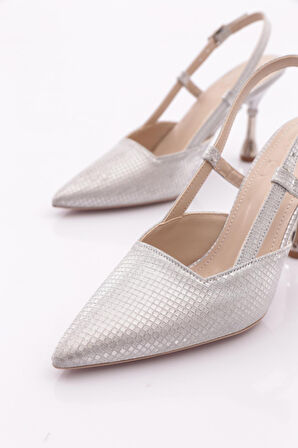 Dgn 5021 Kadin Sivri Burun Topuklu Ayakkabi