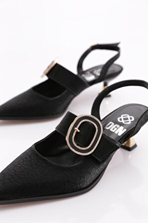 Dgn 6535 Kadin Topuklu Ayakkabi