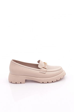 Dgn 4269 Kadin Aksesuarli Loafer Ayakkabi