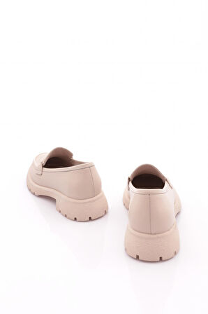 Dgn 4269 Kadin Aksesuarli Loafer Ayakkabi
