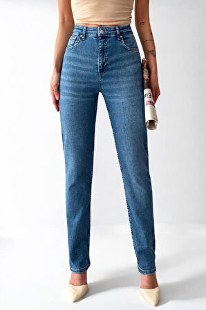 Lacarino 7949S Traıght Fıt Kadın Jean Pantolon