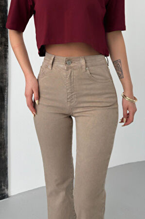 Lacarino 7946 Boot Cut Flare Kadın Jean Pantolon