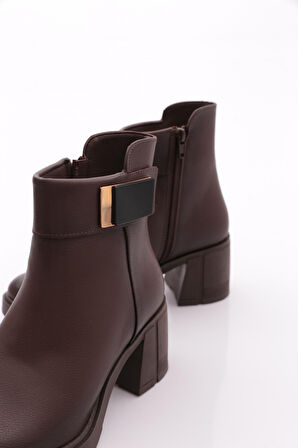 Dgn 5282 Kadin Topuklu Bot