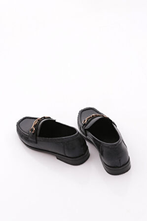 Dgn Pm386-K013 Kadin Tokali Loafer Ayakkabi