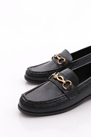 Dgn Pm386-K013 Kadin Tokali Loafer Ayakkabi
