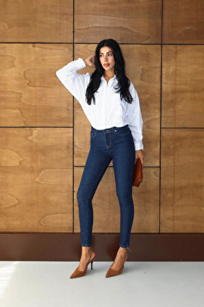 Lacarino 7277-34 Mıra Kadın Jean Pantolon