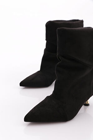 Dgn 8875 Kadin Kisa Topuklu Çizme