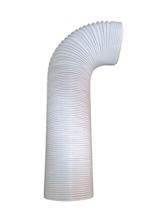 Universal Mobil Klima Sıcak Hava Tahliye Hortumu Ağız Çapı 13 Cm, Uzunluk 135 Cm Egzoz Borusu