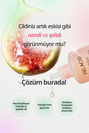 İncir Asidi İçeren, Pürüzsüz Görünüm Sunan Esans GOODAL Fig Acid Peptide Glow Skin Booster Essence