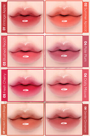 Yapışkanlık Hissi Vermeyen Yoğun Işıltılı Tint CLIO Crystal Glam Tint (20 Vanilla Apple) AppleSeries