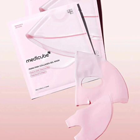 Medicube Pdrn Pink Collagen Gel Mask 28gr – Elastikiyet Koruyucu & Besleyici Kolajenli Jel Yüz Maskesi