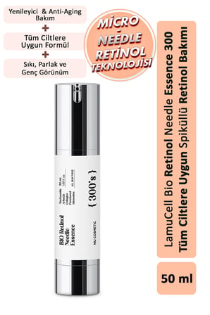 Bio Retinol Yaşlanma Karşıtı Cilt Yenileyici Esans 300 Shots 50 ml