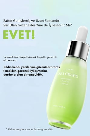 Sea Grape Yaşlanma ve Kırışıklık Karşıtı Bakım Ampulü 50 ml