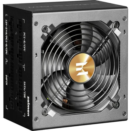 Zalman ZM750-TMX2SE TeraMax2SE 750W 80Plus Gold ATX3.1 + PCI5.1 Siyah Full-Modular Power Supply