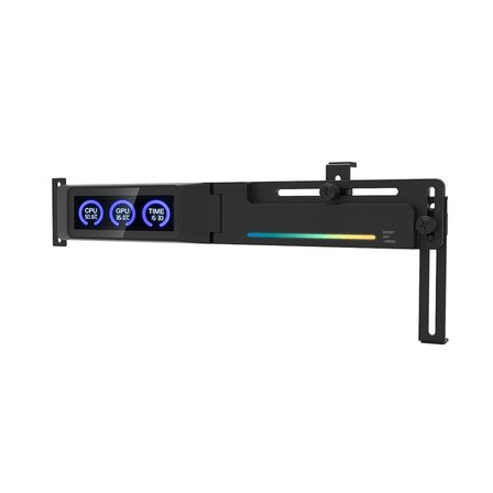 ZALMAN ZM-VS3 DS Black Dijital göstergeli Ekran Kartı Destek Aparatı