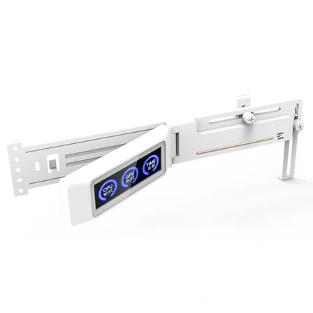 ZALMAN ZM-VS3 DS White Dijital göstergeli Ekran Kartı Destek Aparatı