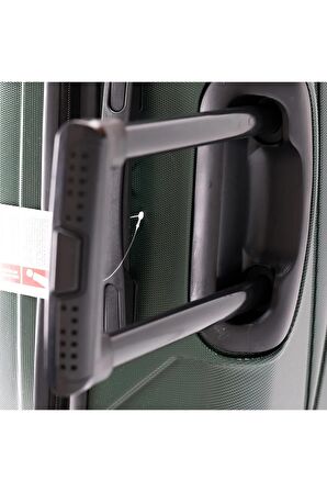 Yefa Dayanıklı Unisex 4 Tekerlekli Orta Boy Plastik Valiz