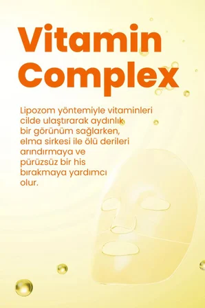 Dermal Seoulface Vitamin Hydrojel Şeffaflaşan Eriyen Maske 34 gr. 10 Adet