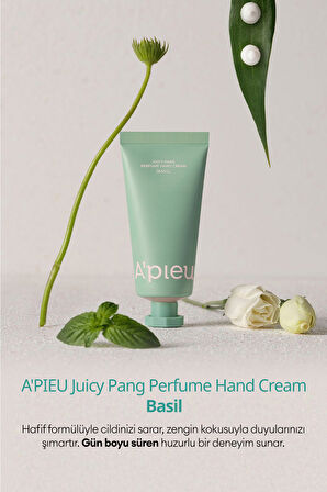 Nemlendirici El Kremi & Dudak Balmı Set APIEU Juicy-Pang Perfume Hand Cream&Lip Balm Set