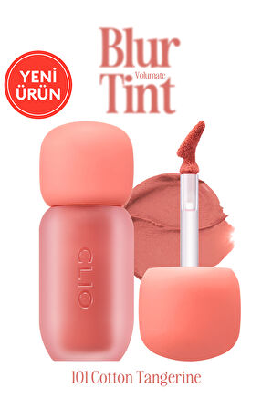 Blur Efekti Veren, Kadife Bitişli, Dolgunlaştırıcı Tint CLIO Volumate Blur Tint 101 Cotton Tangerine