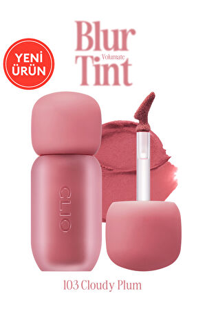 Blur Efekti Veren, Kadife Bitişli, Dolgunlaştırıcı Tint CLIO Volumate Blur Tint 103 Cloudy Plum