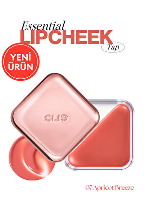 Dudak ve Yanak Renklendirici Balm CLIO Essential Lipcheek Tap (07 Apricot Breeze)