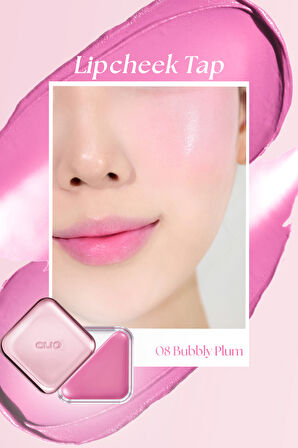 Dudak ve Yanak Renklendirici Balm CLIO Essential Lipcheek Tap (08 Bubbly Plum)