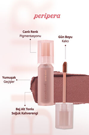 Gün Boyu Kalıcı Pürüzsüz Matlık Sunan Tint Over Blur Tint (013 Mocha House)