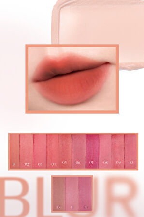 Gün Boyu Kalıcı Pürüzsüz Matlık Sunan Tint Over Blur Tint (013 Mocha House)