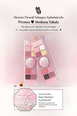 Çok Fonksiyonlu Makyaj Paleti PERIPERA All Take Mood Like Palette(#06 imperial Pink)(Palace Ver)