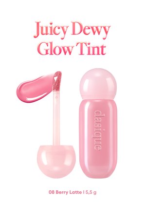 Parlak Bitişli & Hafif Renkli Nemlendirici Etkili Tint DASIQUE Juicy Dewy Glow Tint (08 Berry Latte)