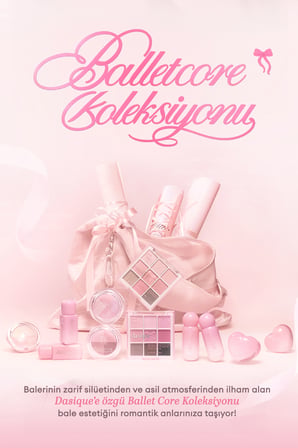 Mat, Yumuşak Yapılı, Dökülme Yapmayan 4lü Far Paleti DASIQUE Multi Quad Shadow (03 Soft Tutu)