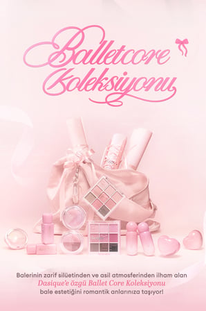 Renkli Parlak Bitişli Nemlendirici Dudak Balmı DASIQUE Candy Rolling Pot (#01 Pink Frill)