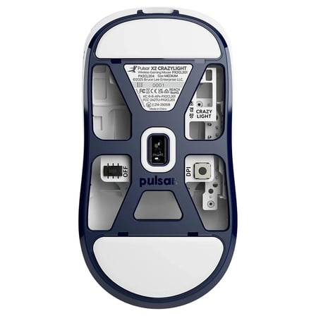 Pulsar X2 Crazylight Bruce Lee 85th Edition Medium 8K Hz XS-1 Sensör Kablosuz Simetrik Gaming Mouse (PX2CL204)